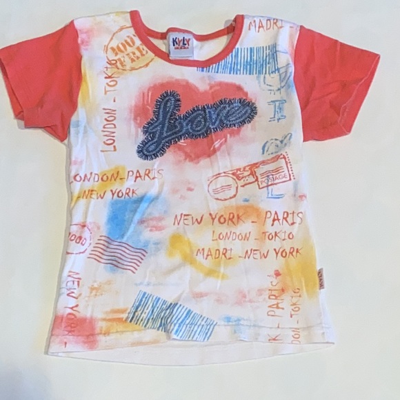 LOT OF 7 GIRLS TOPS TEES TANK MEDIUM M (7-8) - Picture 8 of 8